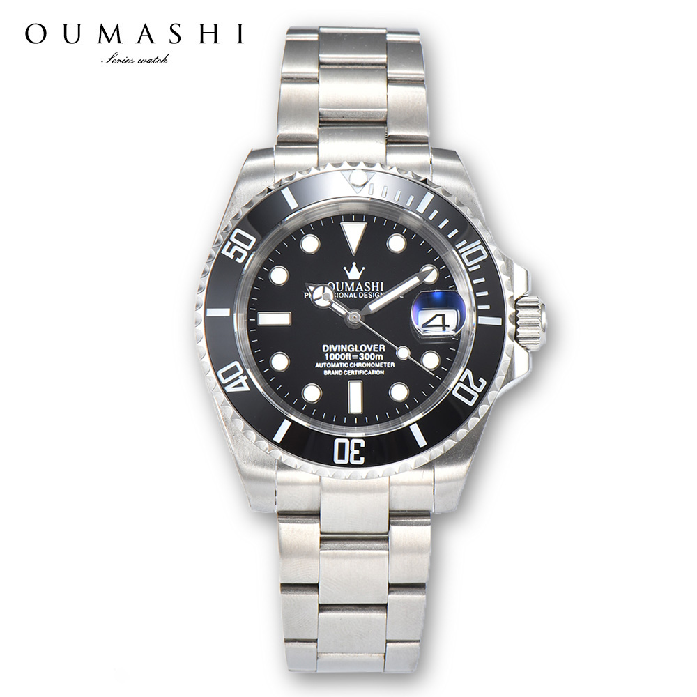 Waterproof Diving Watch - 40mm watch Automatic mechanical watch Stainless