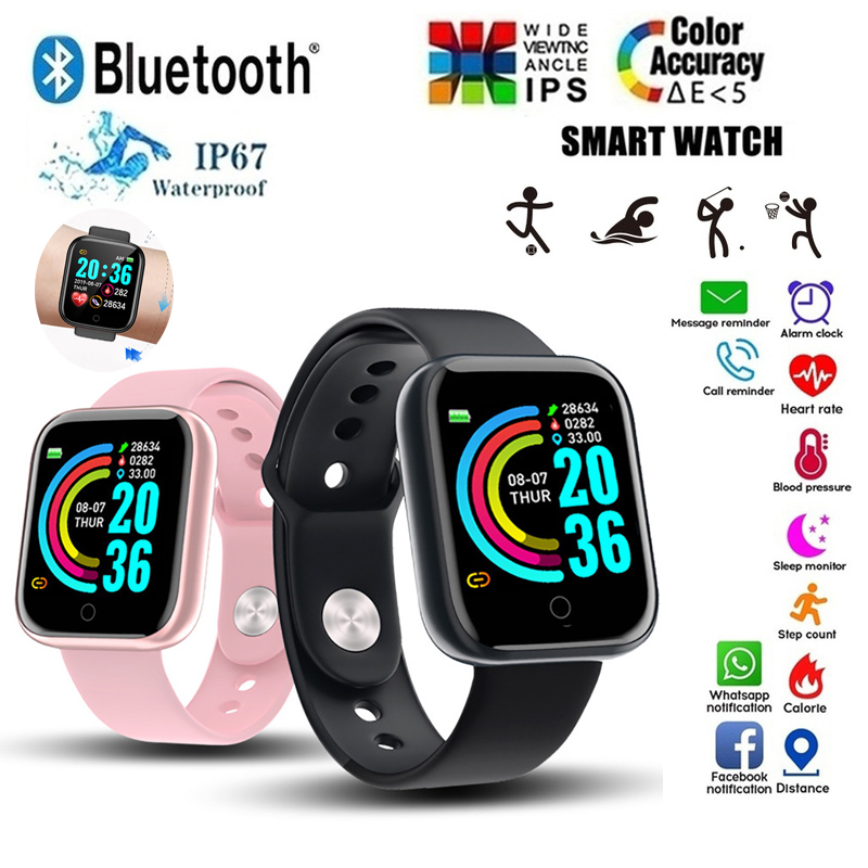 Watch Smart Y68 - Multifunctional Smart Watch Men Women Bluetooth
