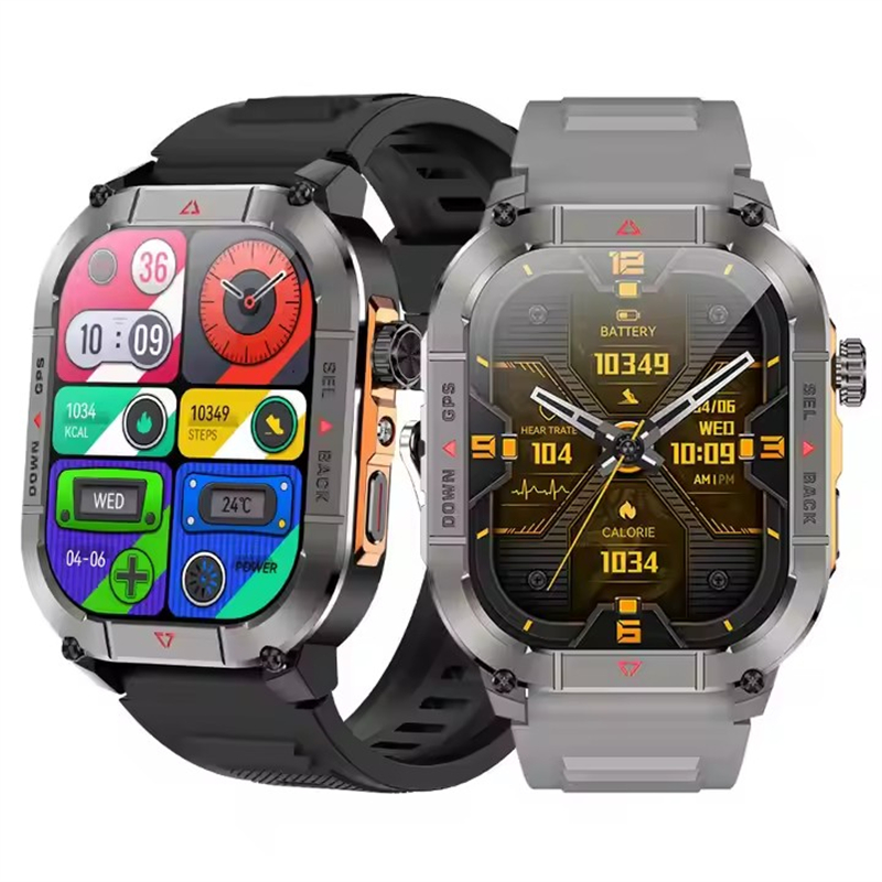 Smartwatch Watches For Mens - New HK84 Men Smart Watch AMOLED