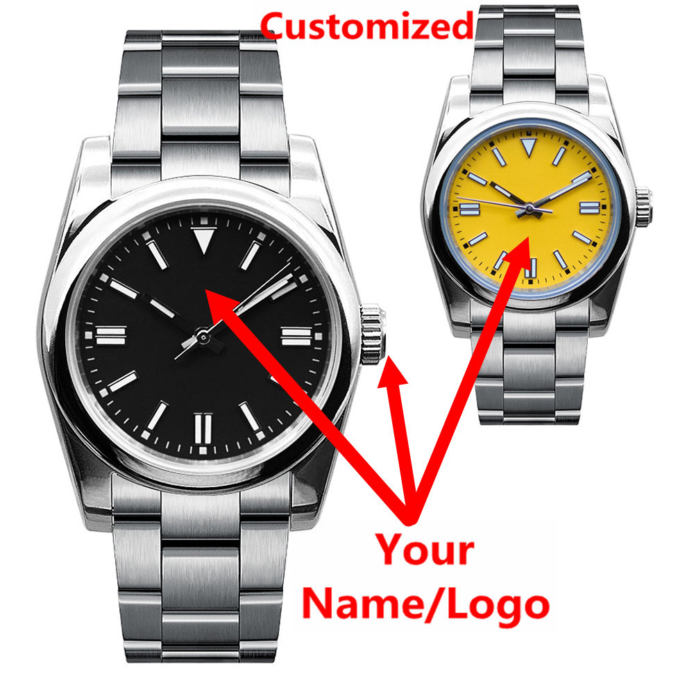 Waterproof Diving Watch - Custom Logo Mens Watch Sapphire Luxury