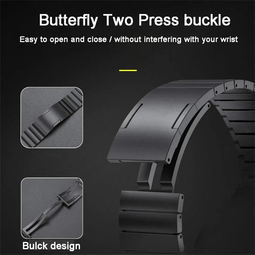 22mm Titanium Alloy Strap For  - Seiko Watches Smartwatch 评论和价格
