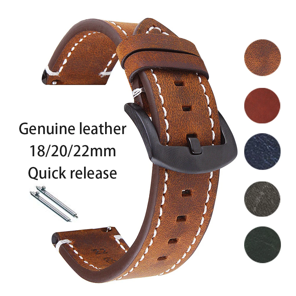 Retro Genuine Leather Watch St - Seiko Watches Smartwatch 评论和价格
