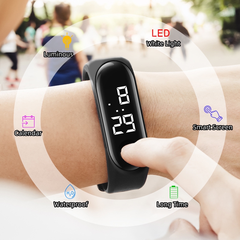 2025 New Kids Smart Touch Led  - Smartwatch Digital Watches For Kid Girl 评论和价格