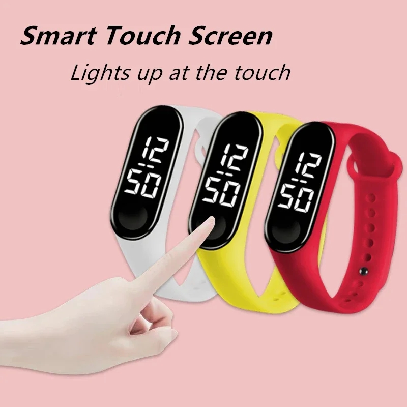 2025 New Kids Smart Touch Led  - Smartwatch Digital Watches For Kid Girl 评论和价格