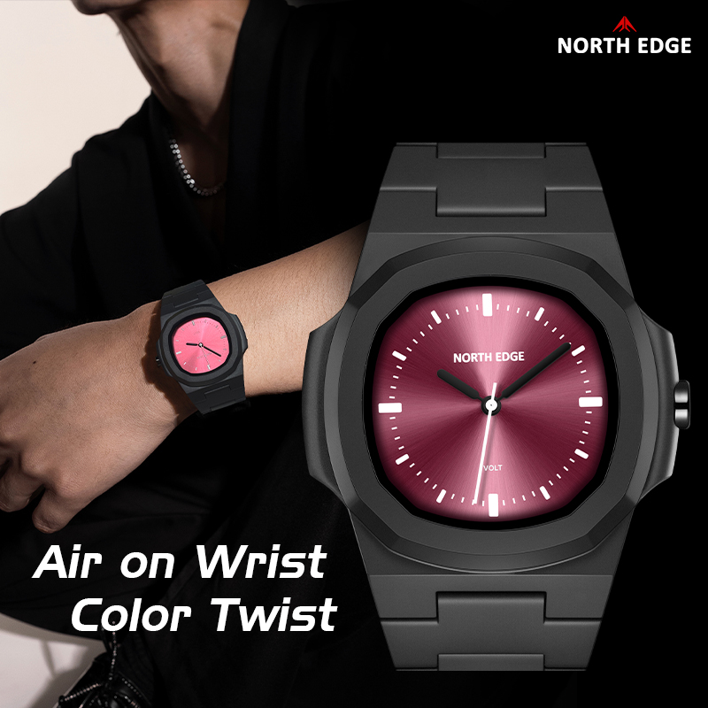 NORTH EDGE Watch for Man New V - Waterproof Diving Watch 评论和价格