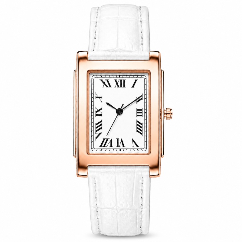 Minimalist Rectangle Men Watch - Smartwatch Vintage Watches For Men 评论和价格