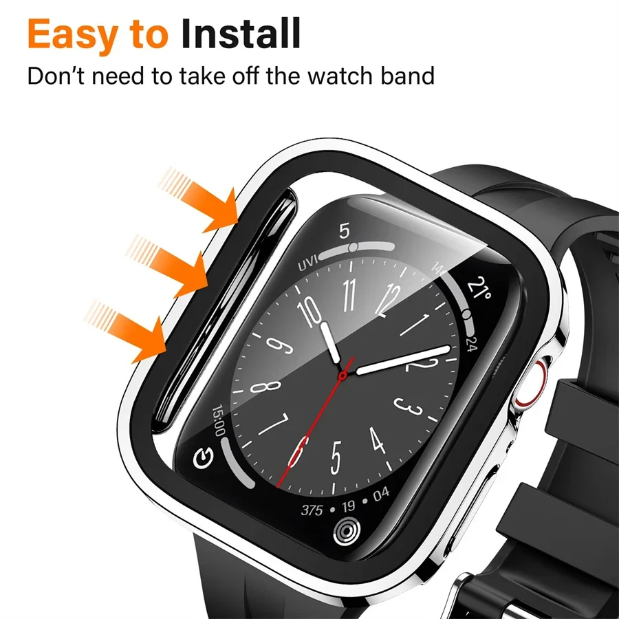 Glass+cover For Apple Watch ca - Smartwatch Watches Price 评论和价格