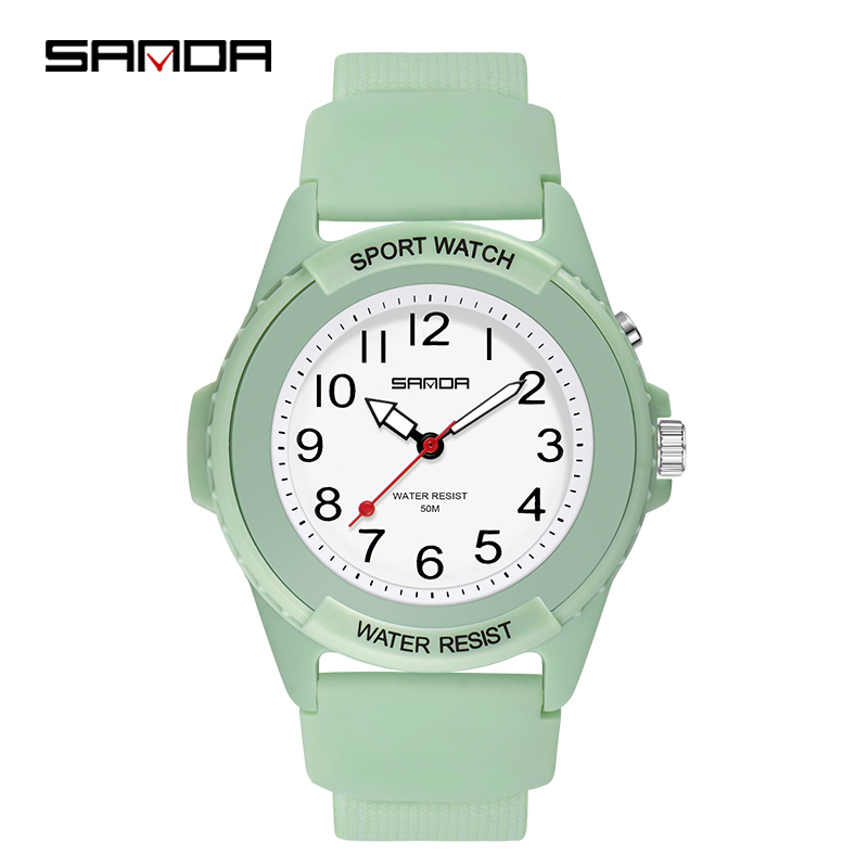 SANDA 6018 New Fashion Childre - Waterproof Diving Watch 评论和价格
