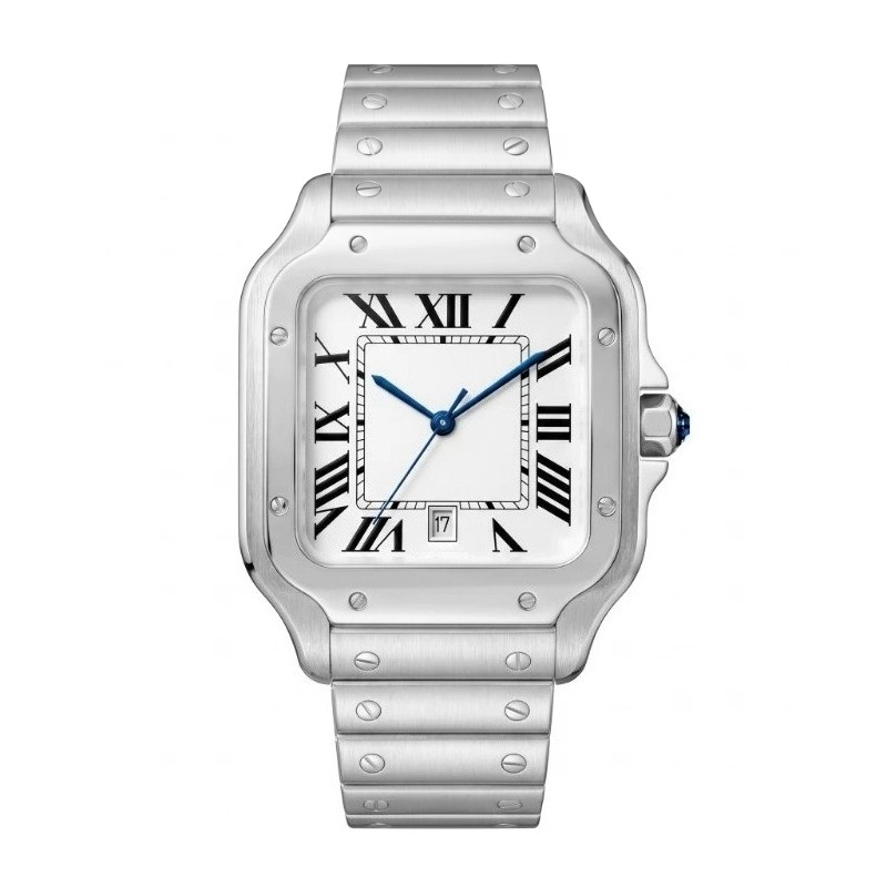 New Luxury Men's Quartz Watch  - Cartier Watch Santos 评论和价格