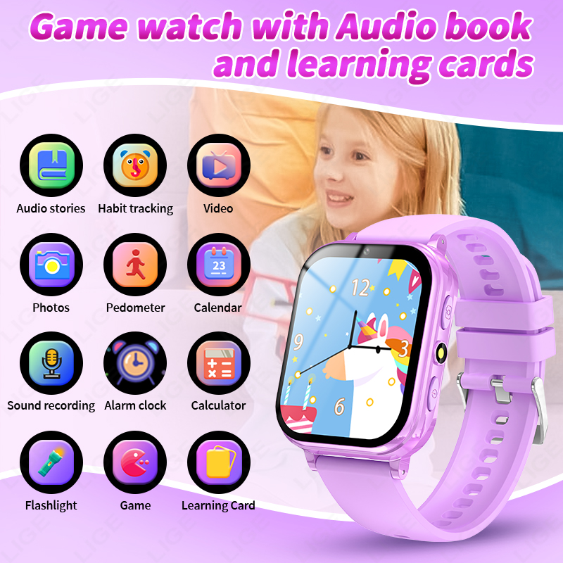 LIGE Kid Digital Smart Watch S - Smartwatch Digital Watches For Girls 评论和价格