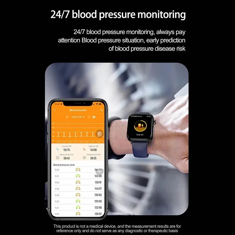 2025 New ECG+PPG Monitoring Sm - Smartwatch Health Watches For Women 评论和价格