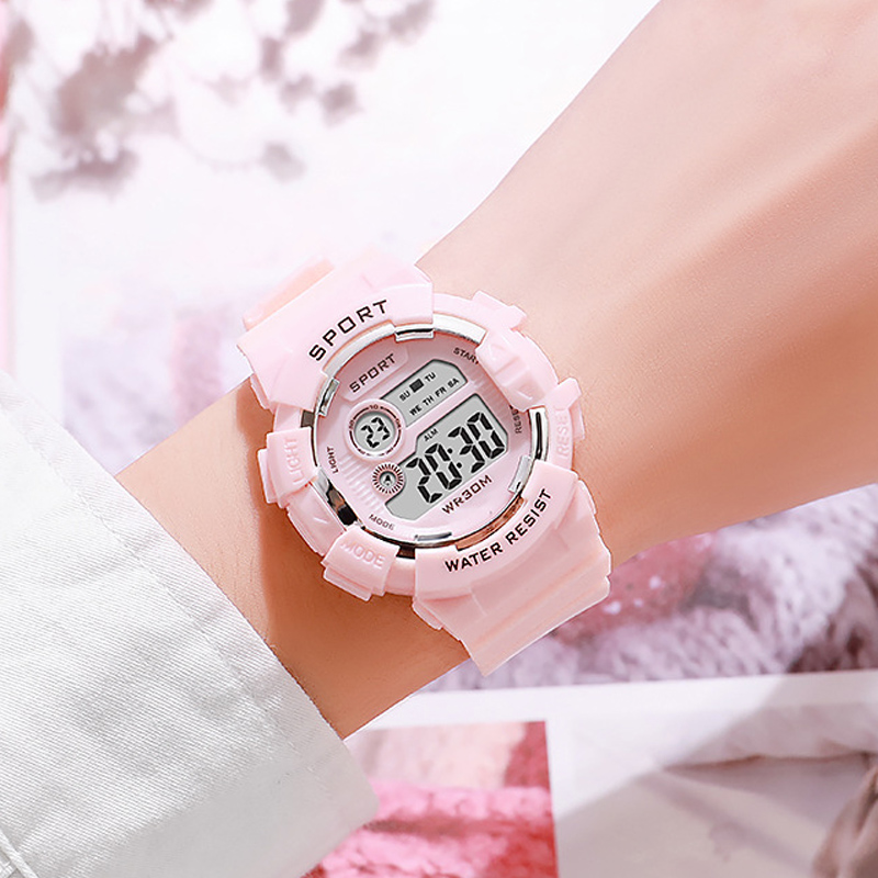 Fashion Kids Watches Luminous  - Smartwatch Digital Watches For Kid Girl 评论和价格
