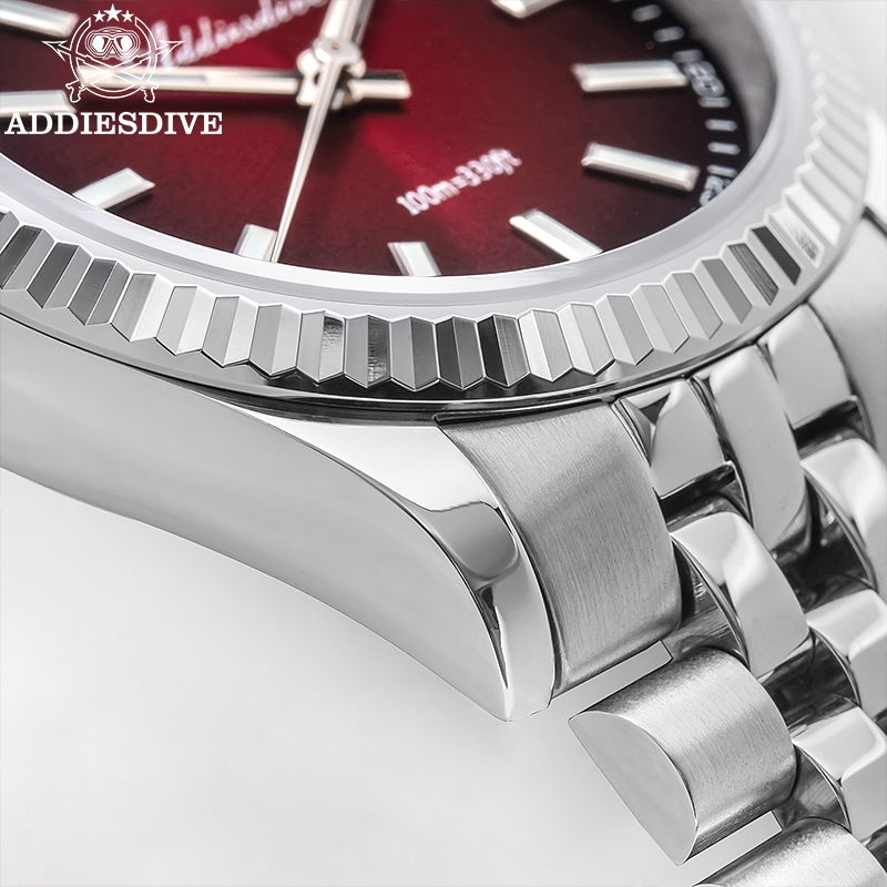 ADDIESDIVE 36MM Japan VH31 100 - Minimalist Thin Watch 评论和价格