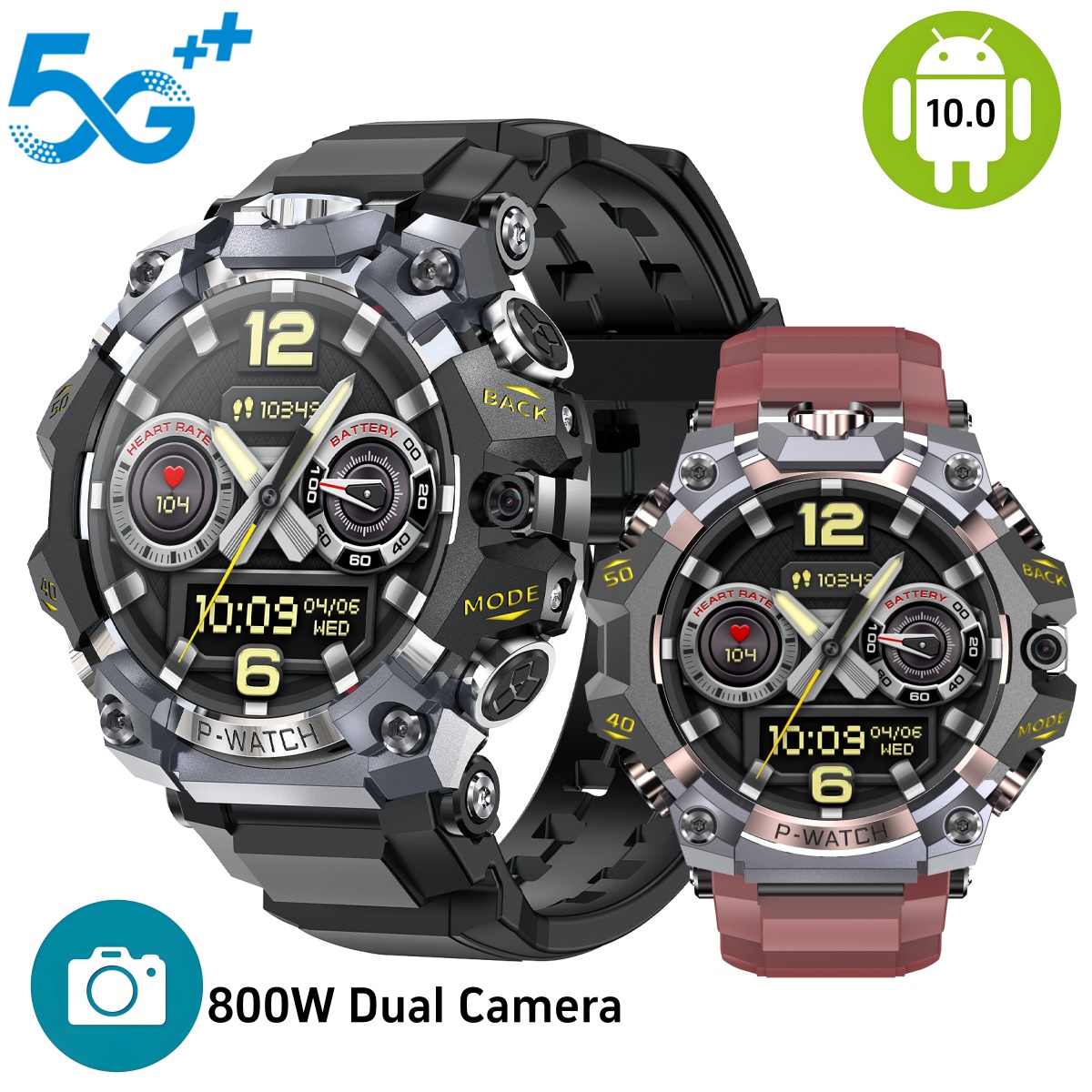 Q668 Smartwatch Android 10.0 1 - Smartwatch Watches Price 评论和价格
