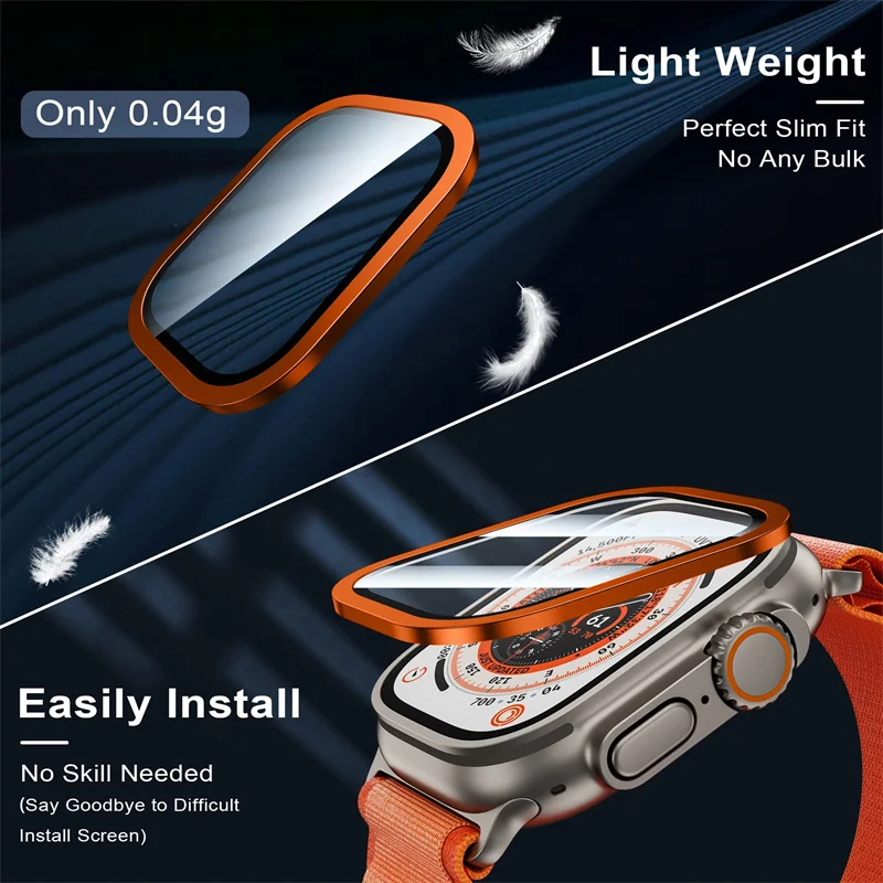 Tempered Glass for Apple Watch - Smartwatch Watches For Mens 评论和价格