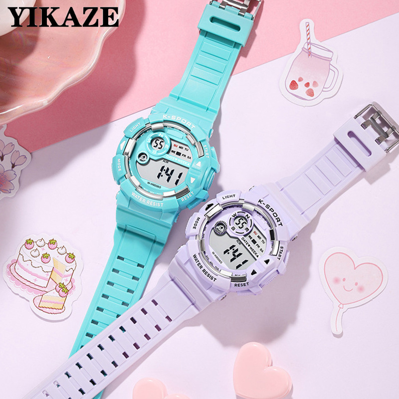 YIKAZE Kids Watches Fashion Lu - Smartwatch Digital Watches For Kid Girl 评论和价格