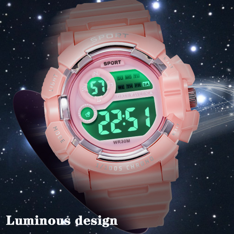 YIKAZE Kids Watches Fashion Lu - Smartwatch Digital Watches For Kid Girl 评论和价格