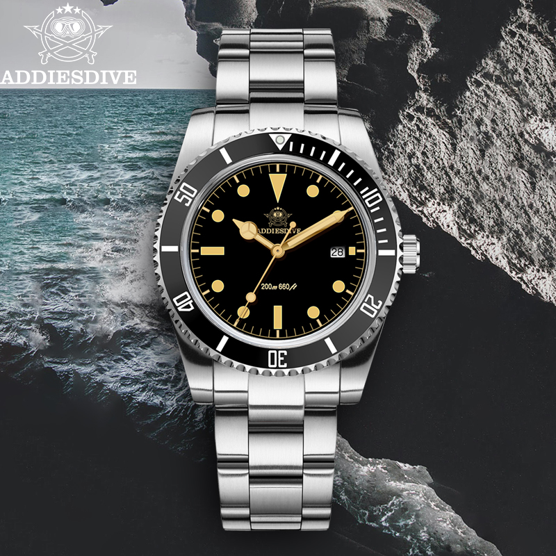 ADDIESDIVE 39mm Hot Watch For  - Waterproof Diving Watch 评论和价格