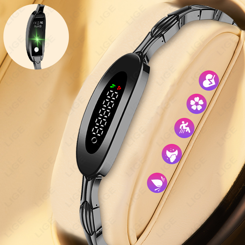 LIGE Men Smart Bracelet for Co - Couple Watches Smartwatch 评论和价格