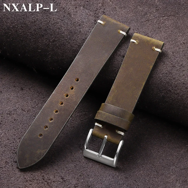 Vintage Oil Wax Leather Watch  - Seiko Watches Smartwatch 评论和价格