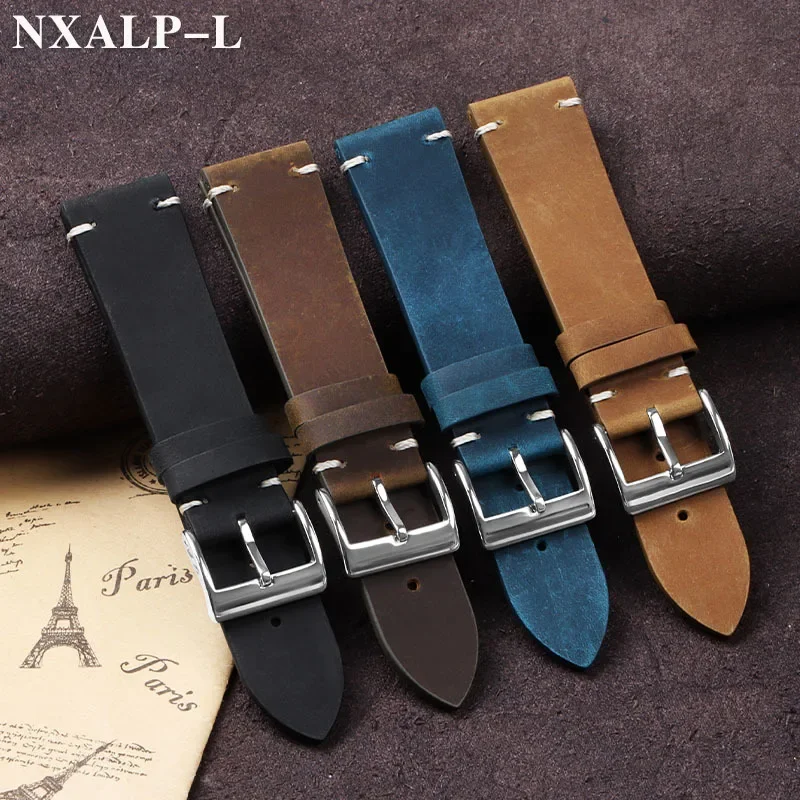 Vintage Oil Wax Leather Watch  - Seiko Watches Smartwatch 评论和价格