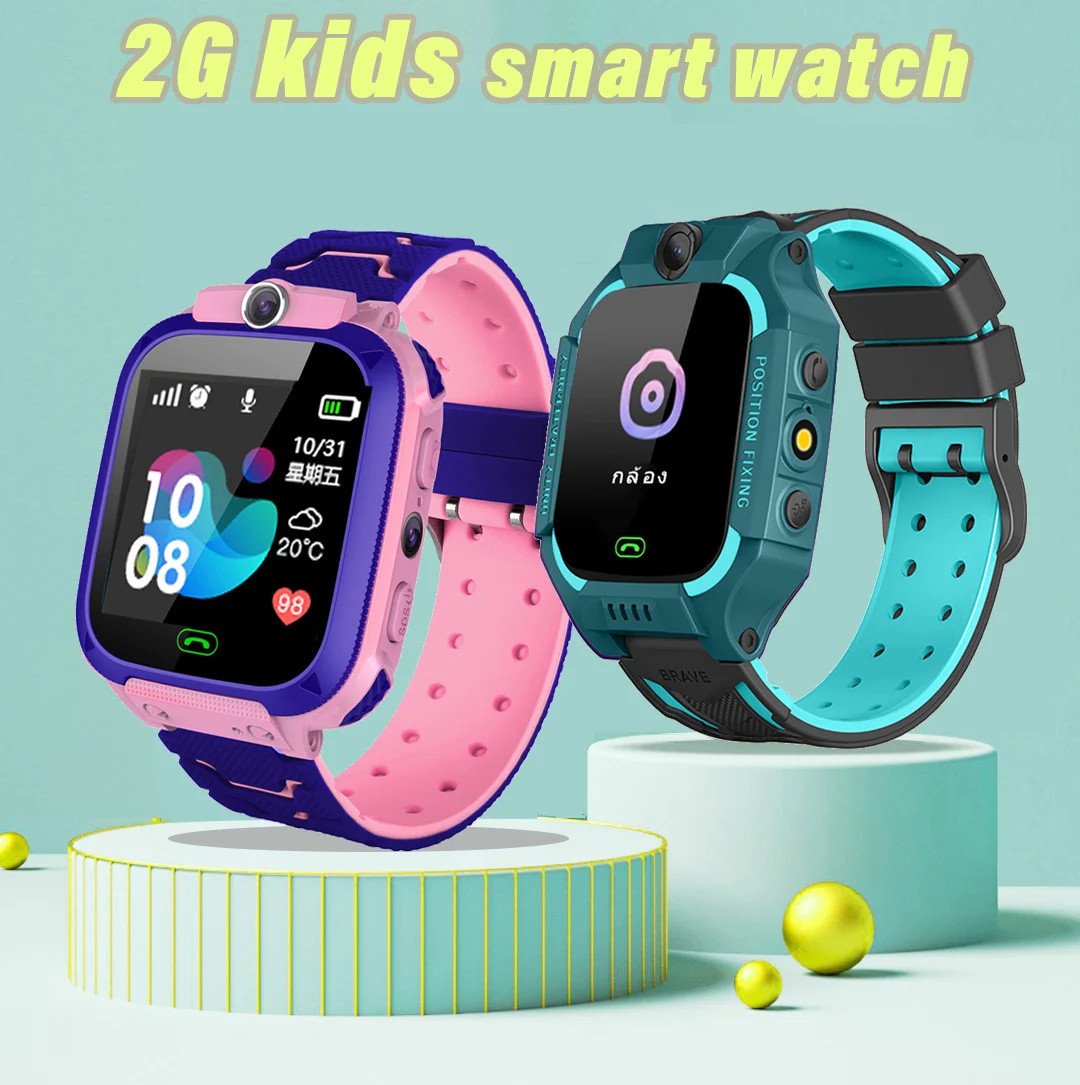 Q12 Kids Smart Watch 2G SOS Ca - Smartwatch Digital Watches For Kid Girl 评论和价格