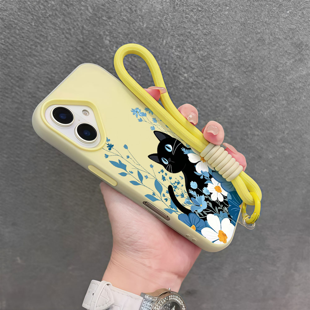 Cat Cute Floral Korean Phone C - Samsung Galaxy Strap 评论和价格
