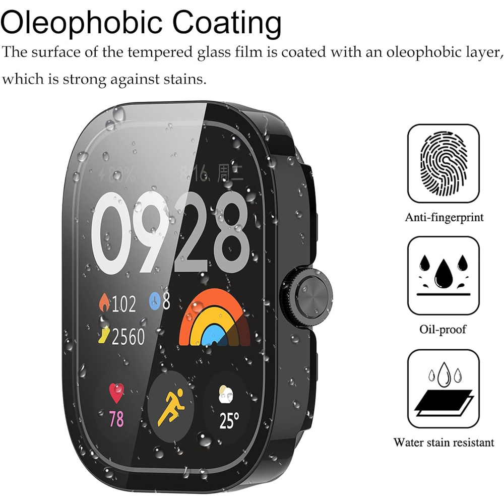 Tempered Glass+Case For Xiaomi - Smartwatch Watches For Mens 评论和价格