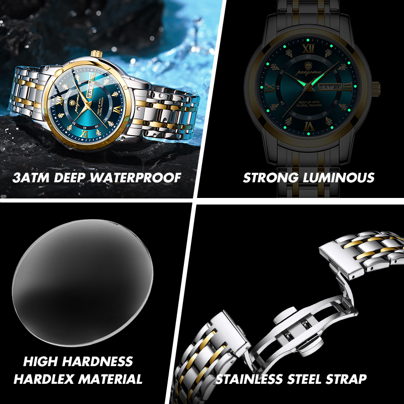PAAZOMU Watch Men Women Diamon - Smartwatch Watches Price 评论和价格