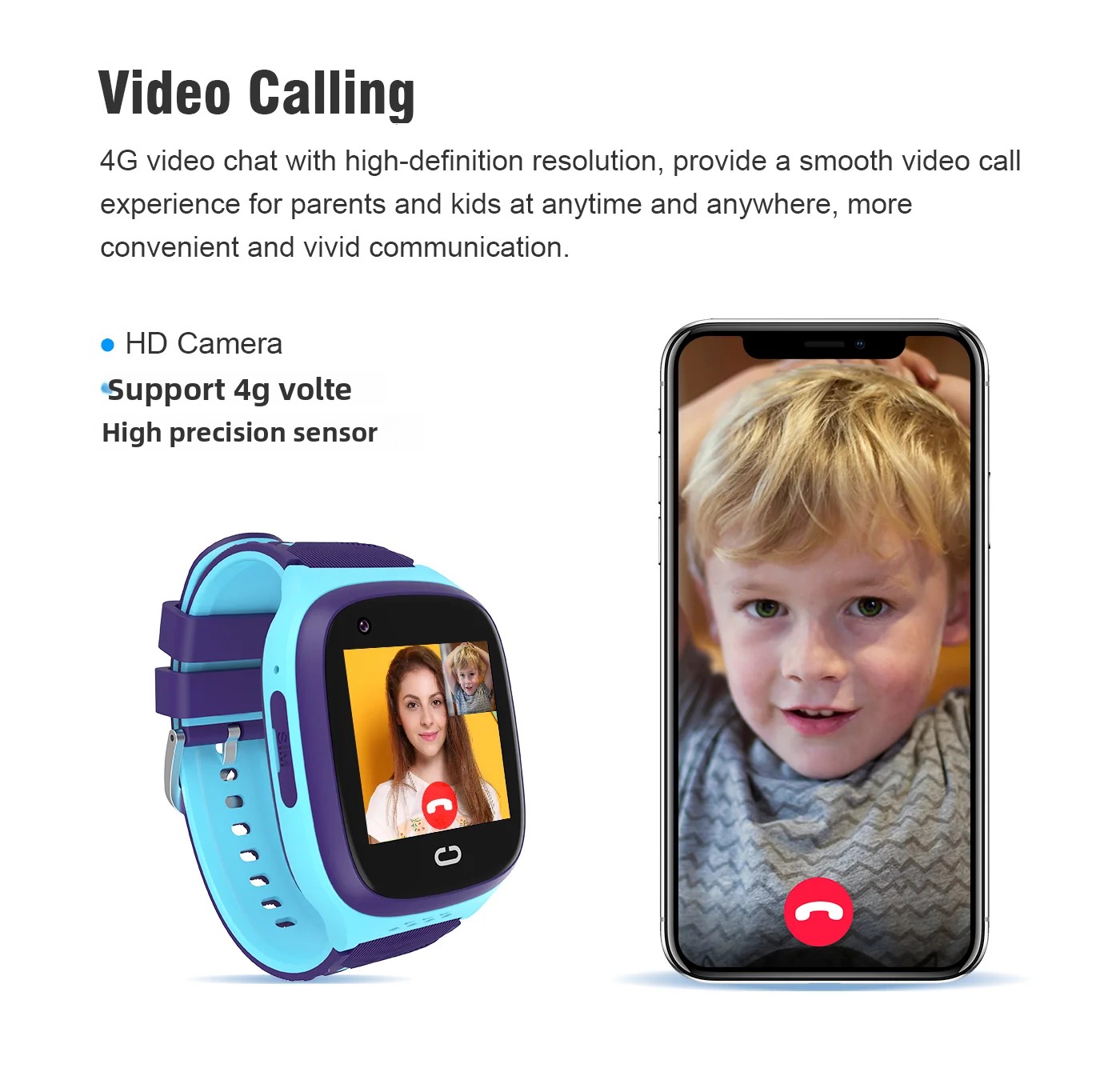 4G Kids Smartwatch SOS Waterpr - Smartwatch Watches Price 评论和价格