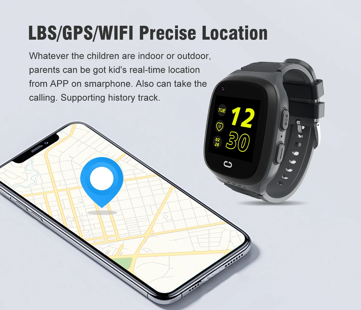 4G Kids Smartwatch SOS Waterpr - Smartwatch Watches Price 评论和价格