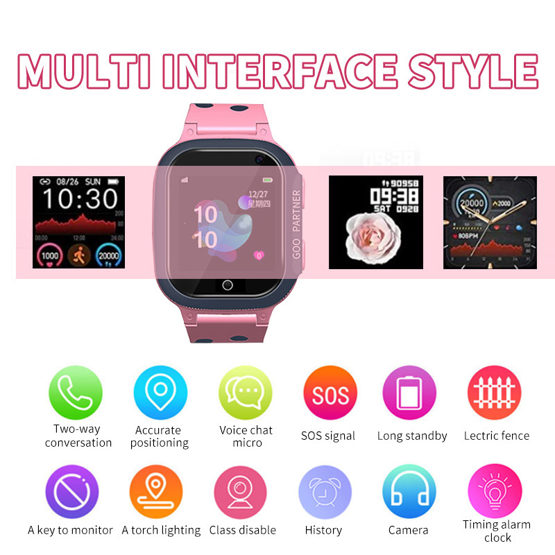 Kids Smart Watch Waterproof Sm - Smartwatch Watches For Girls 评论和价格