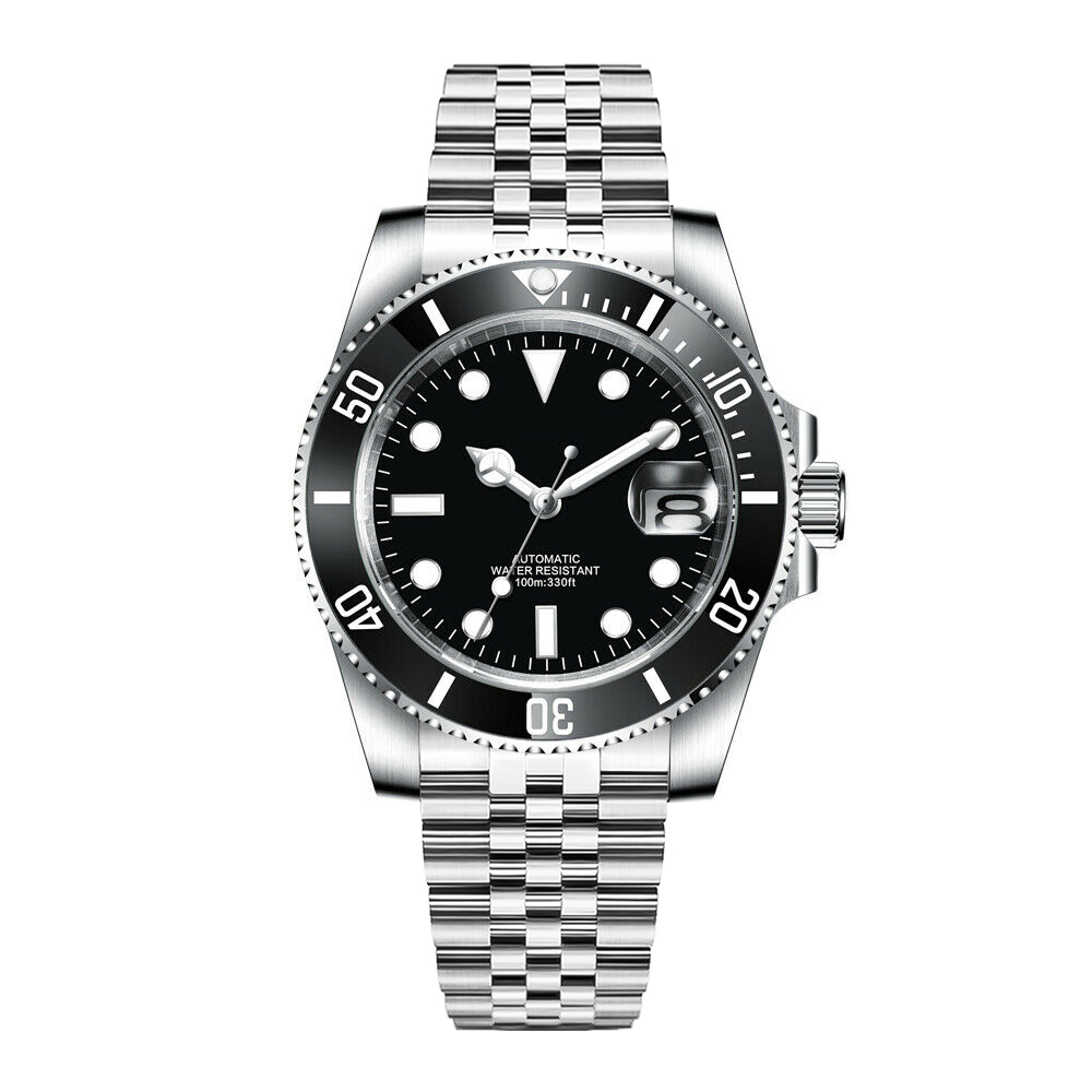 DIY Logo 40MM Dive Watch NH35  - Waterproof Diving Watch 评论和价格