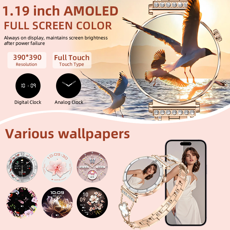 LIGE New Women's Smart Watch 1 - Smartwatch Ladies Watches For Women 评论和价格