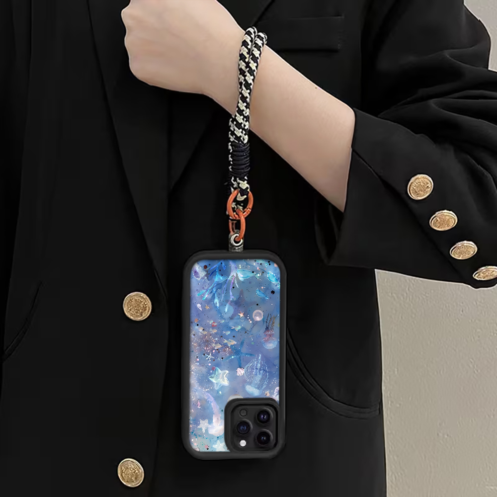 Blue Purple Jellyfish Strap Ro - Samsung Galaxy Strap 评论和价格