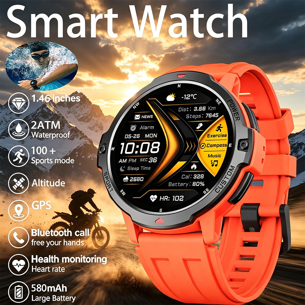 NEW 6-Axis Gyroscope Military  - Timex Watches Smartwatch 评论和价格