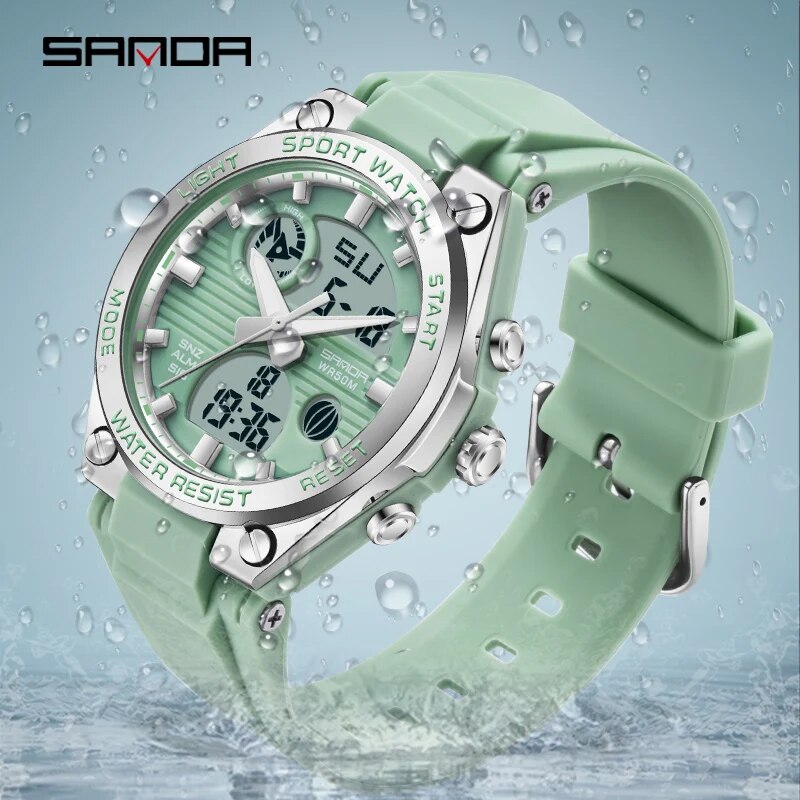 SANDA Brand G Style LED Digita - Minimalist Thin Watch 评论和价格