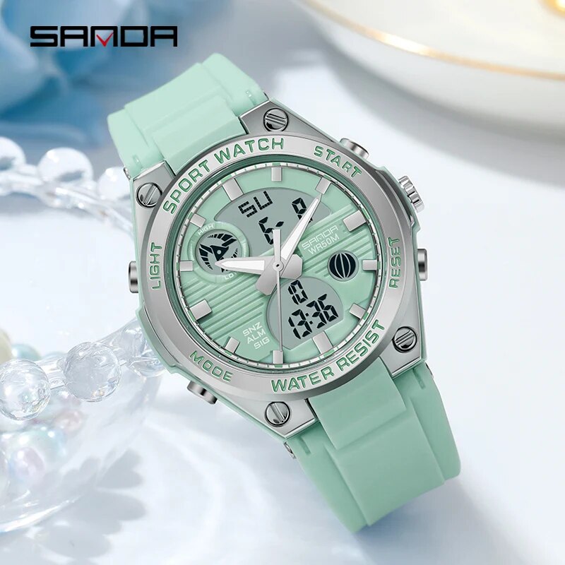 SANDA Brand G Style LED Digita - Minimalist Thin Watch 评论和价格