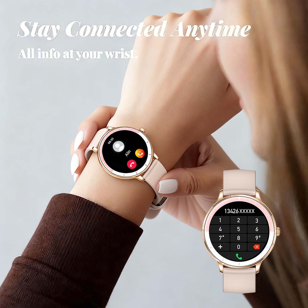Women Smart Watch 1.26 Inch HD - Smartwatch Ladies Watches For Women 评论和价格