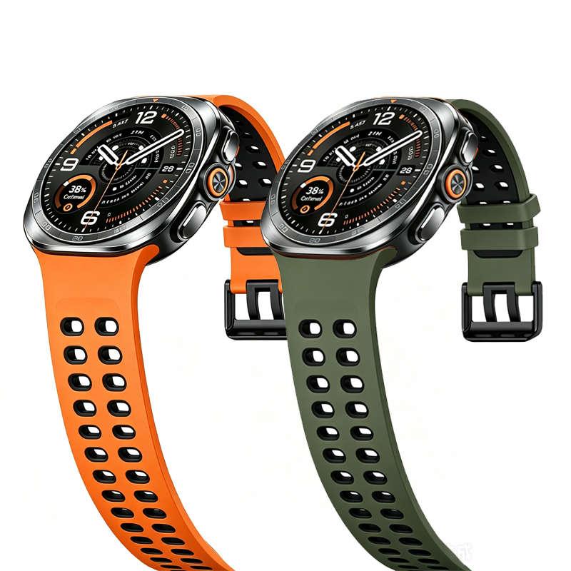 Breathable Silicone Band For S - Smartwatch Samsung Watches For Men 评论和价格