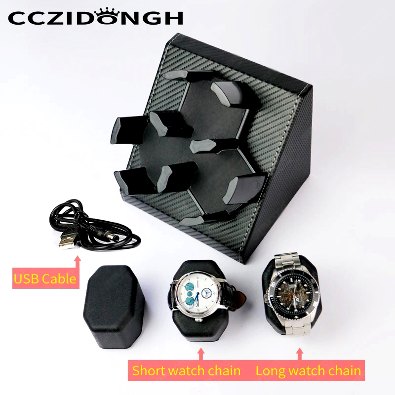 3+0 Watch Winder Leather Autom - Watch Winder Single 评论和价格