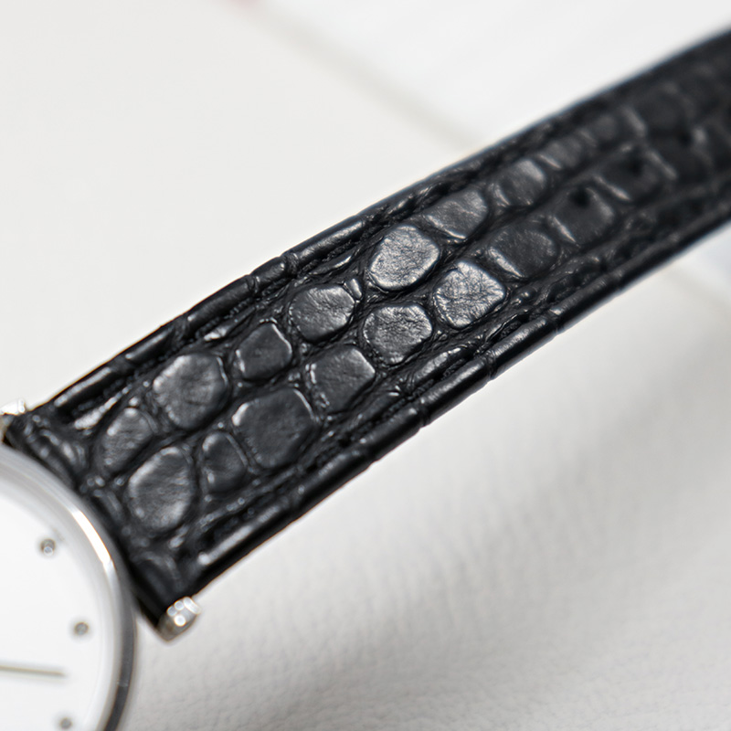 Thin crocodile Genuine leather - Cartier Watch Santos 评论和价格