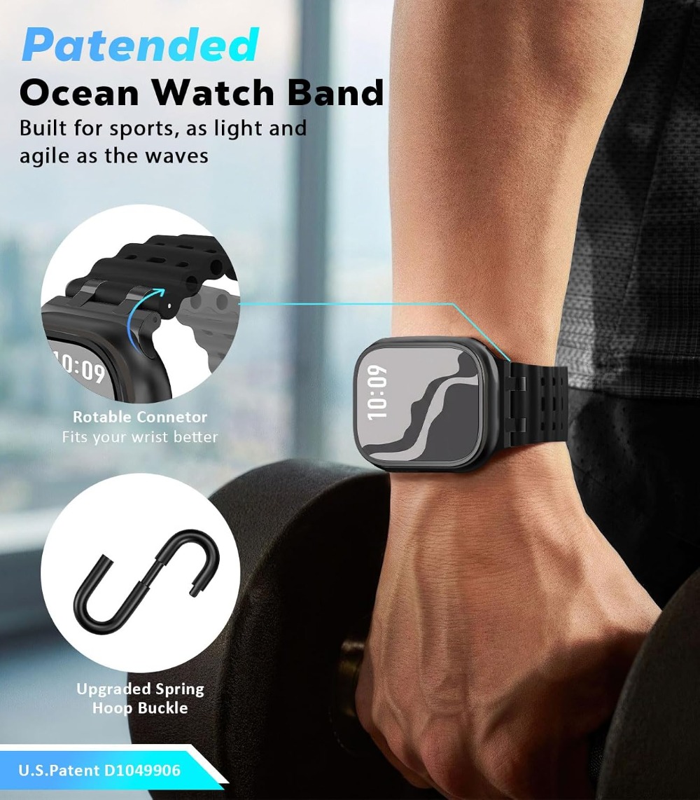 Upgraded Ocean Watch Band Comp - Apple Watch Band 评论和价格