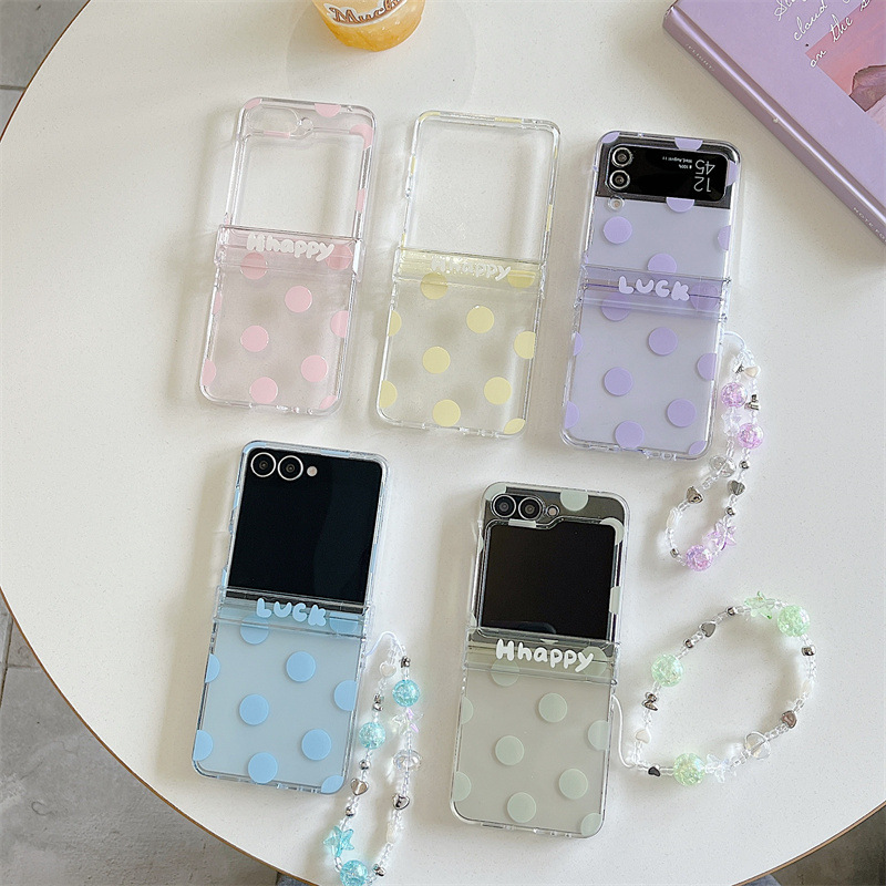 Korean Candy Colors Polka Dots - Samsung Galaxy Strap 评论和价格
