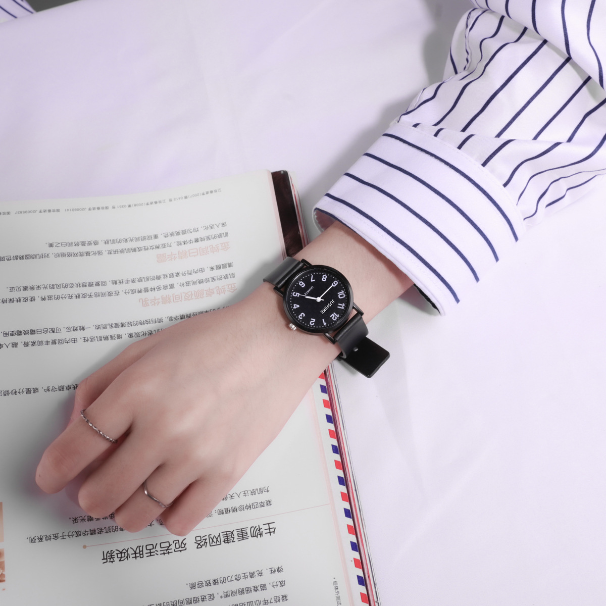 YIKAZE Women's Wristwatch Simp - Minimalist Thin Watch 评论和价格
