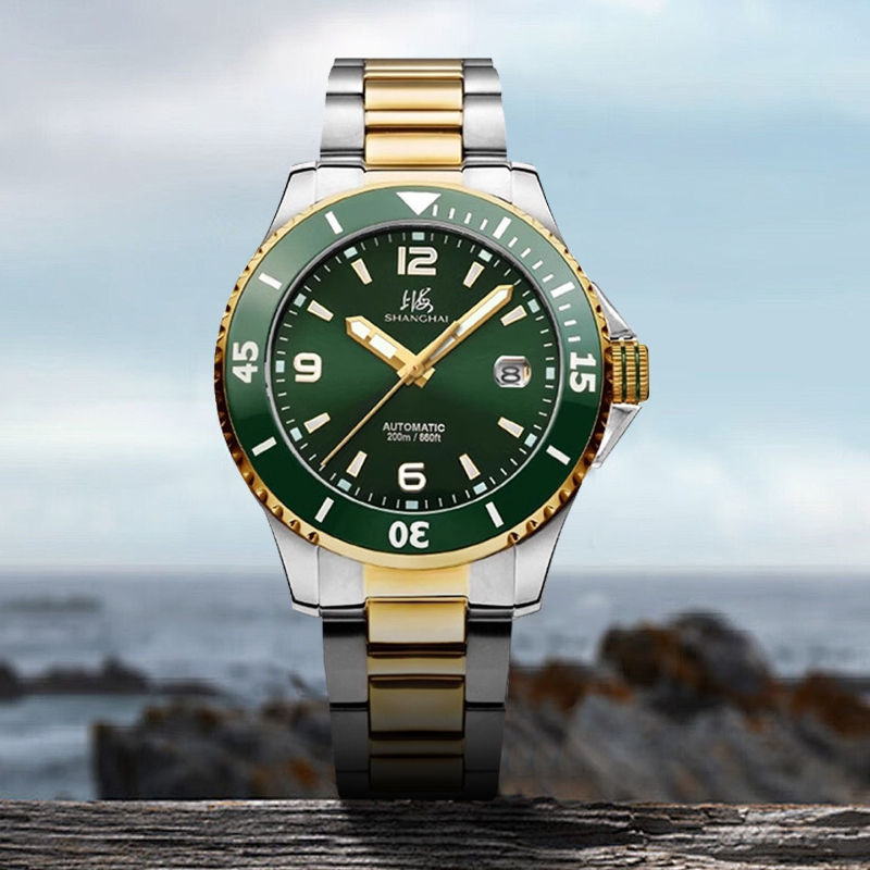 Shanghai Watch National 3080 G - Waterproof Diving Watch 评论和价格