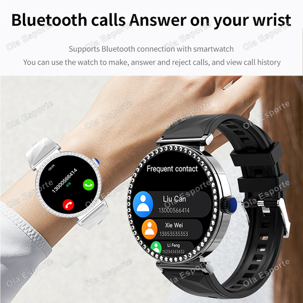 Smartwatch Luxury Fashion Fema - Watches Ladies Smartwatch 评论和价格