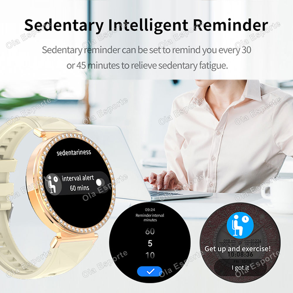 Smartwatch Luxury Fashion Fema - Watches Ladies Smartwatch 评论和价格