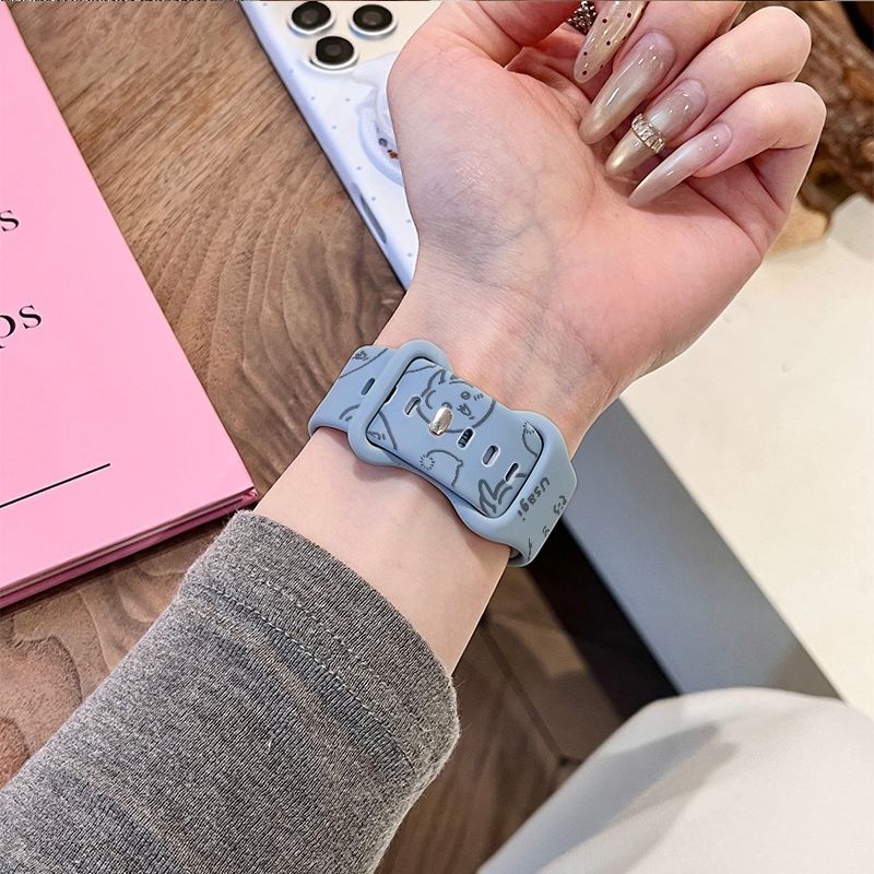 Anime Chiikawa Usagi Applicabl - Apple Watch Band 评论和价格