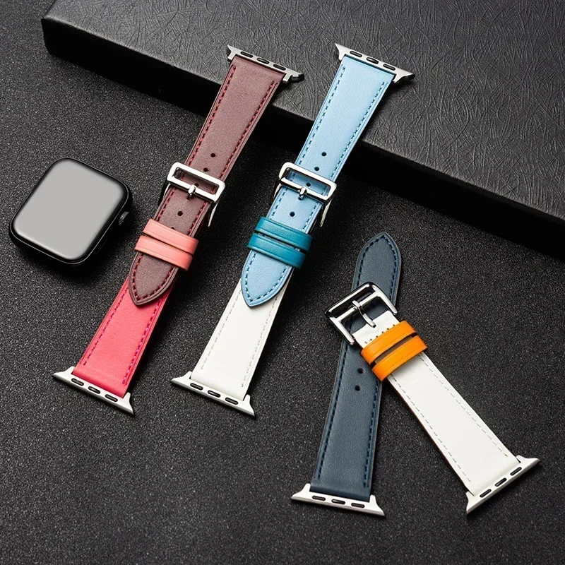Leather Watch band for Apple W - Watch Winder Single 评论和价格